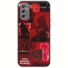 Aesthetic Red Samsung Galaxy M13 4G Black TPU (Μαύρη Σιλικόνη)