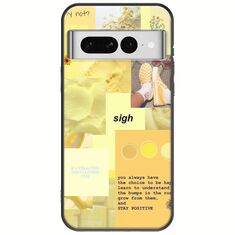 Aesthetic Yellow Google Pixel 7 5G Black TPU (Μαύρη Σιλικόνη)