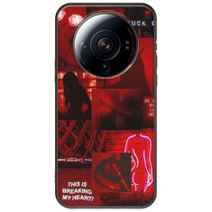 Aesthetic Red Xiaomi 12S Ultra Black TPU (Μαύρη Σιλικόνη)