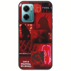 Aesthetic Red Xiaomi Redmi 10 5G Black TPU (Μαύρη Σιλικόνη)