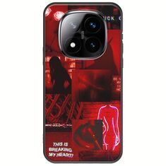 Aesthetic Red Xiaomi Redmi Note 14 Pro+ 5G Black TPU (Μαύρη Σιλικόνη)