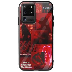 Aesthetic Red Samsung Galaxy S20 Ultra Groove TPU (Tempered Glass και TPU)
