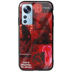 Aesthetic Red Xiaomi 12 / 12X Groove TPU (Tempered Glass και TPU)