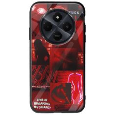 Aesthetic Red Xiaomi Redmi 14C Groove TPU (Tempered Glass και TPU)