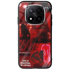 Aesthetic Red Xiaomi Redmi Note 14 Pro 5G Groove TPU (Tempered Glass και TPU)