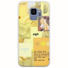 Aesthetic Yellow Samsung Galaxy S9 Flexible TPU (Διάφανη Σιλικόνη)