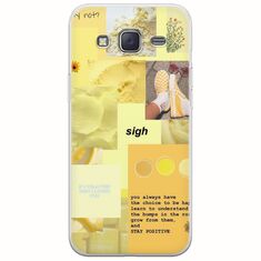 Aesthetic Yellow Samsung Galaxy J3(2016) Flexible TPU (Διάφανη Σιλικόνη)