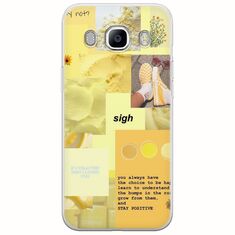 Aesthetic Yellow Samsung Galaxy J7(2016) Flexible TPU (Διάφανη Σιλικόνη)