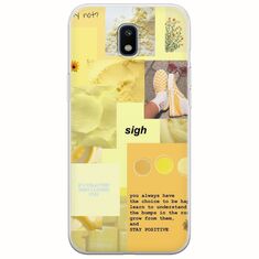 Aesthetic Yellow Samsung Galaxy J7(2017) Flexible TPU (Διάφανη Σιλικόνη)