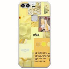 Aesthetic Yellow Huawei P9 Lite Flexible TPU (Διάφανη Σιλικόνη)