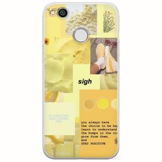 Aesthetic Yellow Xiaomi Redmi 4X Flexible TPU (Διάφανη Σιλικόνη)