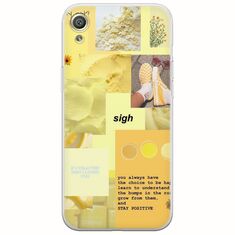 Aesthetic Yellow Sony Xperia XA Flexible TPU (Διάφανη Σιλικόνη)