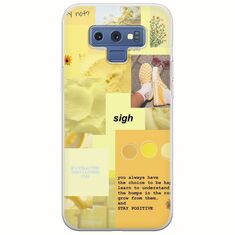 Aesthetic Yellow Samsung Galaxy Note 9 Flexible TPU (Διάφανη Σιλικόνη)