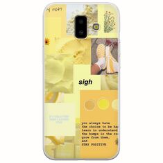 Aesthetic Yellow Samsung Galaxy J6 Plus Flexible TPU (Διάφανη Σιλικόνη)