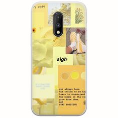 Aesthetic Yellow OnePlus 7 Flexible TPU (Διάφανη Σιλικόνη)