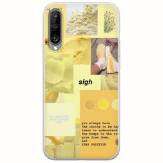 Aesthetic Yellow Xiaomi Mi A3 Flexible TPU (Διάφανη Σιλικόνη)