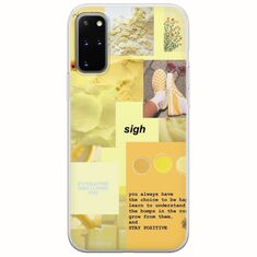Aesthetic Yellow Samsung Galaxy S20 Plus Flexible TPU (Διάφανη Σιλικόνη)