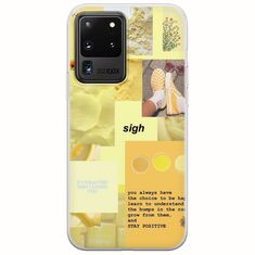 Aesthetic Yellow Samsung Galaxy S20 Ultra Flexible TPU (Διάφανη Σιλικόνη)