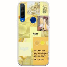 Aesthetic Yellow Huawei Honor 9X Flexible TPU (Διάφανη Σιλικόνη)