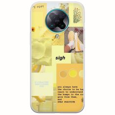 Aesthetic Yellow Xiaomi Poco F2 Pro Flexible TPU (Διάφανη Σιλικόνη)