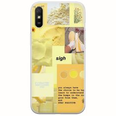 Aesthetic Yellow Xiaomi Redmi 9A Flexible TPU (Διάφανη Σιλικόνη)