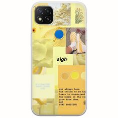 Aesthetic Yellow Xiaomi Redmi 9C Flexible TPU (Διάφανη Σιλικόνη)