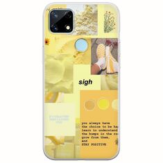 Aesthetic Yellow Realme 7i Flexible TPU (Διάφανη Σιλικόνη)