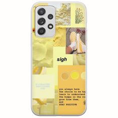Aesthetic Yellow Samsung Galaxy A32 5G Flexible TPU (Διάφανη Σιλικόνη)
