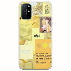 Aesthetic Yellow OnePlus 8T Flexible TPU (Διάφανη Σιλικόνη)