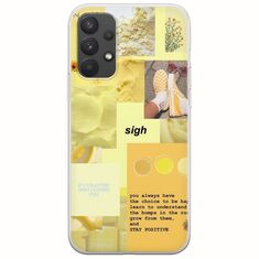 Aesthetic Yellow Samsung Galaxy A32 4G Flexible TPU (Διάφανη Σιλικόνη)