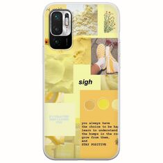 Aesthetic Yellow Xiaomi Redmi Note 10 5G Flexible TPU (Διάφανη Σιλικόνη)