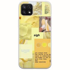 Aesthetic Yellow Samsung Galaxy A22 5G Flexible TPU (Διάφανη Σιλικόνη)