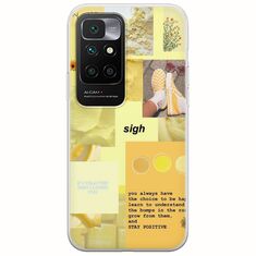 Aesthetic Yellow Xiaomi Redmi 10 Flexible TPU (Διάφανη Σιλικόνη)
