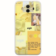 Aesthetic Yellow Huawei Mate 10 Flexible TPU (Διάφανη Σιλικόνη)