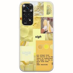 Aesthetic Yellow Xiaomi Redmi Note 11 / 11s Flexible TPU (Διάφανη Σιλικόνη)