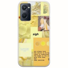 Aesthetic Yellow Realme 9i Flexible TPU (Διάφανη Σιλικόνη)