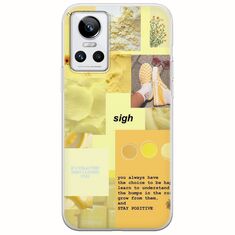 Aesthetic Yellow Realme GT Neo 3 Flexible TPU (Διάφανη Σιλικόνη)