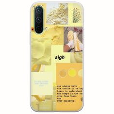 Aesthetic Yellow OnePlus Nord CE 5G Flexible TPU (Διάφανη Σιλικόνη)