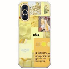 Aesthetic Yellow Huawei Nova 10 Flexible TPU (Διάφανη Σιλικόνη)