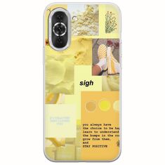 Aesthetic Yellow Huawei Nova 10 Pro Flexible TPU (Διάφανη Σιλικόνη)
