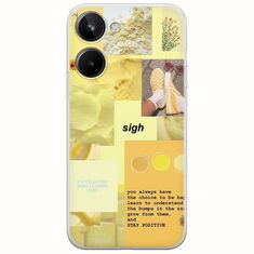 Aesthetic Yellow Realme 10 4G Flexible TPU (Διάφανη Σιλικόνη)