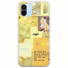 Aesthetic Yellow Xiaomi Redmi A2 Flexible TPU (Διάφανη Σιλικόνη)