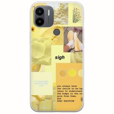 Aesthetic Yellow Xiaomi Redmi A2 Plus Flexible TPU (Διάφανη Σιλικόνη)