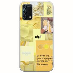 Aesthetic Yellow Oppo A94 5G Flexible TPU (Διάφανη Σιλικόνη)