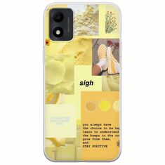 Aesthetic Yellow TCL 305i Flexible TPU (Διάφανη Σιλικόνη)