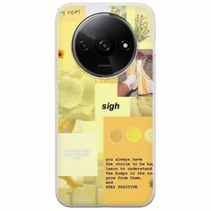 Aesthetic Yellow Xiaomi Redmi A3 Flexible TPU (Διάφανη Σιλικόνη)