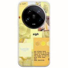 Aesthetic Yellow Xiaomi 14 Ultra 5G Flexible TPU (Διάφανη Σιλικόνη)