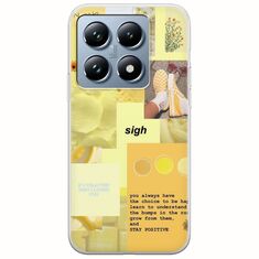 Aesthetic Yellow Xiaomi 14T Pro 5G Flexible TPU (Διάφανη Σιλικόνη)