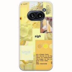 Aesthetic Yellow Nothing Phone (2a) 5G Flexible TPU (Διάφανη Σιλικόνη)