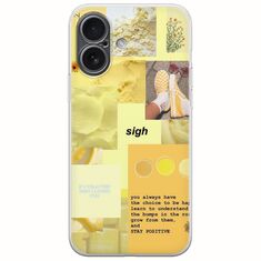Aesthetic Yellow iPhone 17 Flexible TPU (Διάφανη Σιλικόνη)